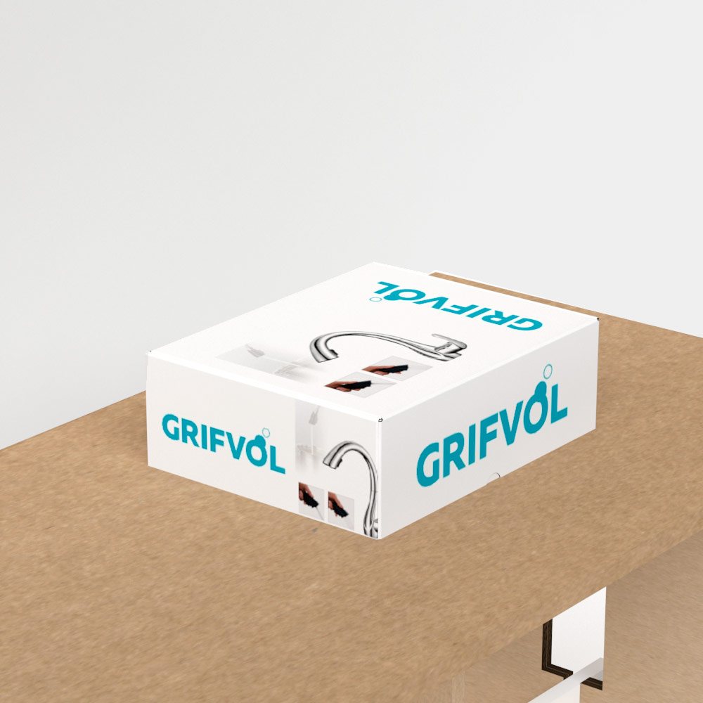 Caja de cartón para ecommerce personalizada