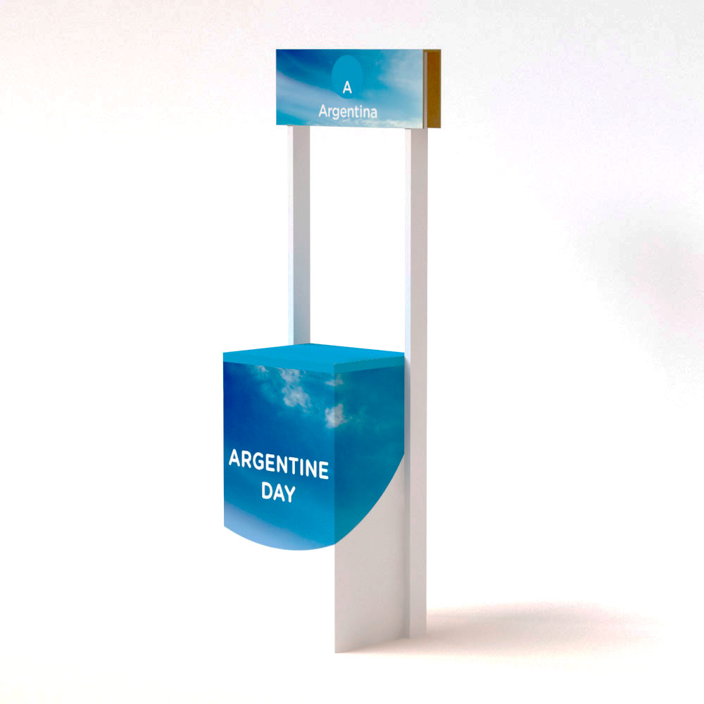 Mostrador de cartón Promo stand