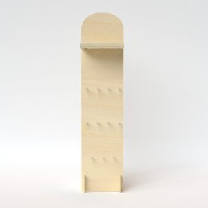 Expositor de madera con ganchos (pack de 2)