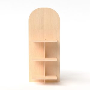 Expositor de madera de pino (pack de 2)