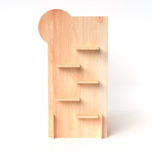 Expositor de madera para tiendas (pack de 2)