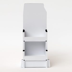 Expositor de cartón para botellas de mostrador (pack de 3)