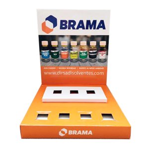 Expositor de sobremesa de cartón para perfumería (pack de 10)