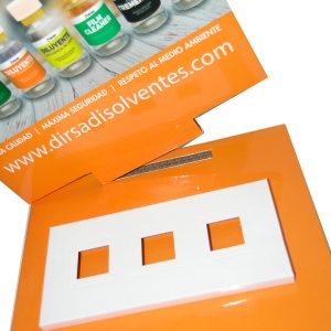 Expositor de sobremesa de cartón para perfumería (pack de 10)