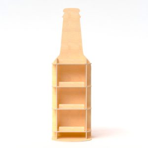 Expositor de madera para cerveza (pack de 2)