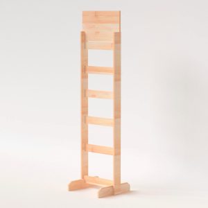 Expositor de ganchos de madera (pack de 2)