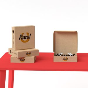 Caja de cartón automontable full color (pack de 24)