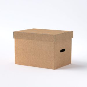 Baúl de cartón personalizado