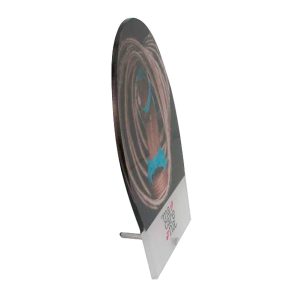 Display en metacrilato impreso por detrás