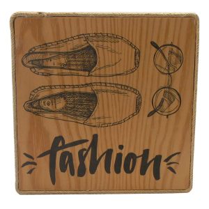 Display de madera y cáñamo