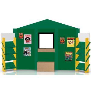 Kiosco, de cartón tienda Pop-Up