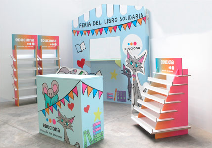 Kiosco, de cartón tienda Pop-Up