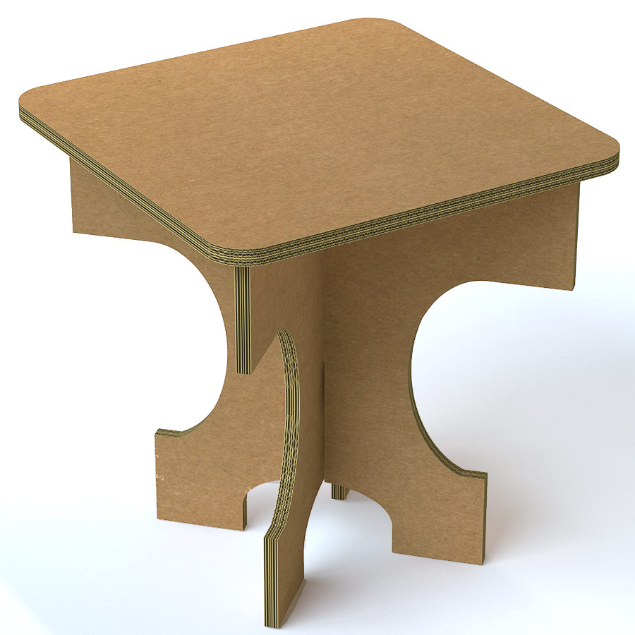 Mesa de cartón