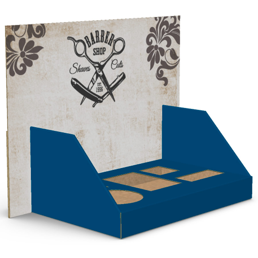 Display de sobremesa de cartón para cosmética (pack de 10)