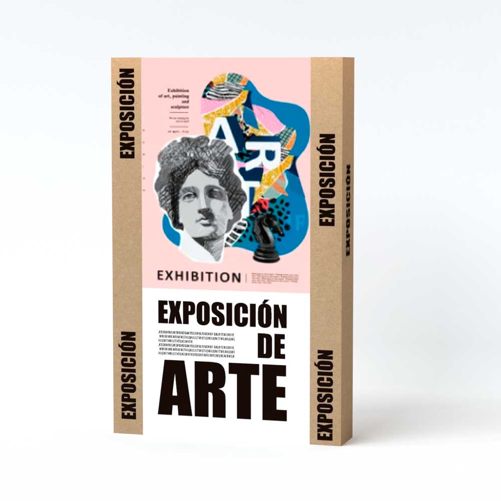 Módulo para stand de cartón