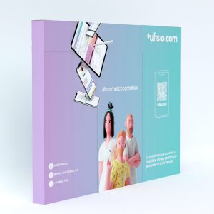 Stand de cartón económico modular