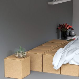 Cubos de cartón para home staging (pack de 5)