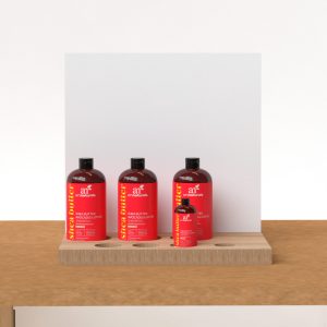 Expositor en madera para cosmética (pack de 20)