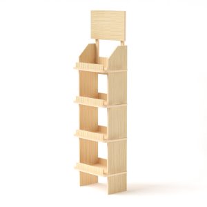 Expositor de madera para conservas (pack de 2)
