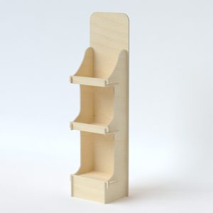Expositor de madera para juguetes (pack de 10)