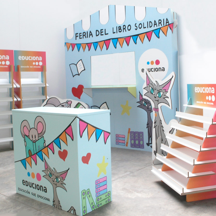 Kiosco, de cartón tienda Pop-Up