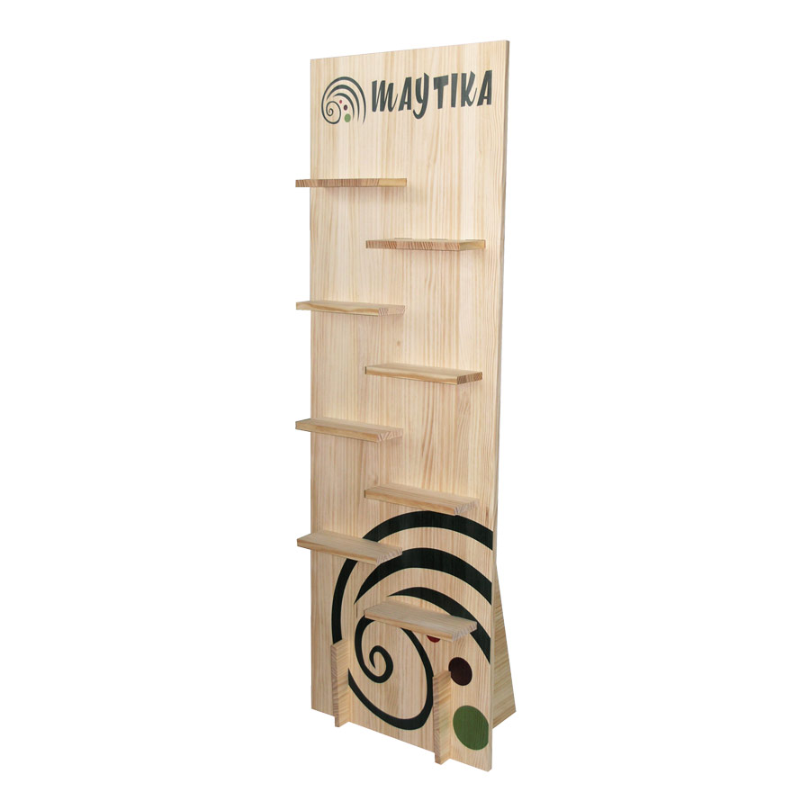 Expositor de madera para calzado (pack de 2)
