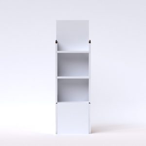 Floor stand de cartón para comercio resistente (pack de 10)