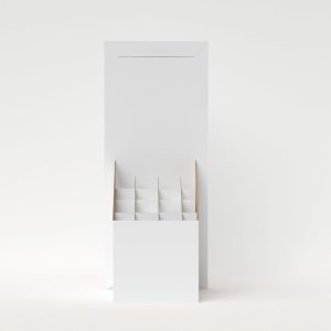 Palet de cartón Box con cartela gigante