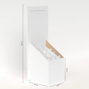 Palet de cartón Box con cartela gigante
