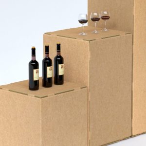 Rectángulos de cartón para decoración (pack de 3)