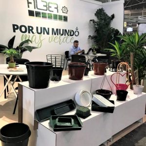 Stand de cartón Poligonal (Alber)