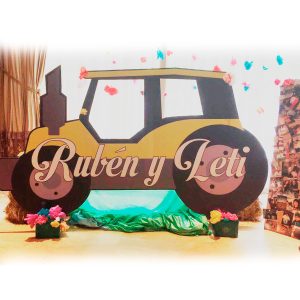 Photocall para eventos de cartón